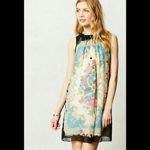 Anthropologie Moulinette Soeurs 100% Silk Dress